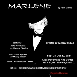 Expats Theatre to Present MARLENE by Pam Gems