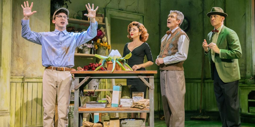 Photos: See Sarah Hyland & Andrew Barth Feldman in LITTLE SHOP OF HORRORS Photo